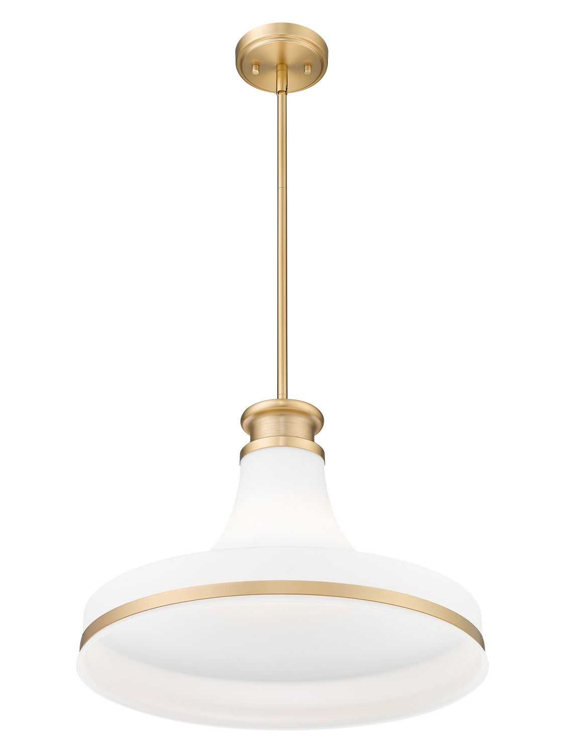 Z-Lite - 831P18-MGLD - One Light Pendant - Reznor - Modern Gold