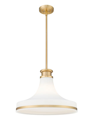 Z-Lite - 831P18-MGLD - One Light Pendant - Reznor - Modern Gold