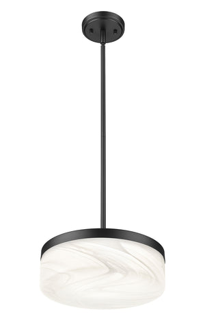 Z-Lite - 827P13-MB-LED - LED Pendant - Renaud - Matte Black