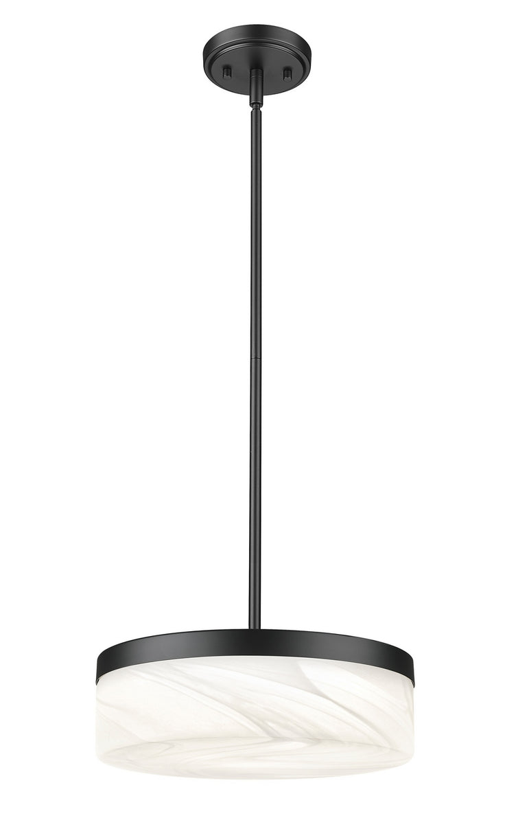 Z-Lite - 827P13-MB-LED - LED Pendant - Renaud - Matte Black