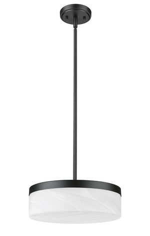 Z-Lite - 827P13-MB-LED - LED Pendant - Renaud - Matte Black