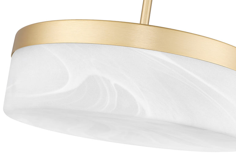 Z-Lite - 827P13-MGLD-LED - LED Pendant - Renaud - Modern Gold
