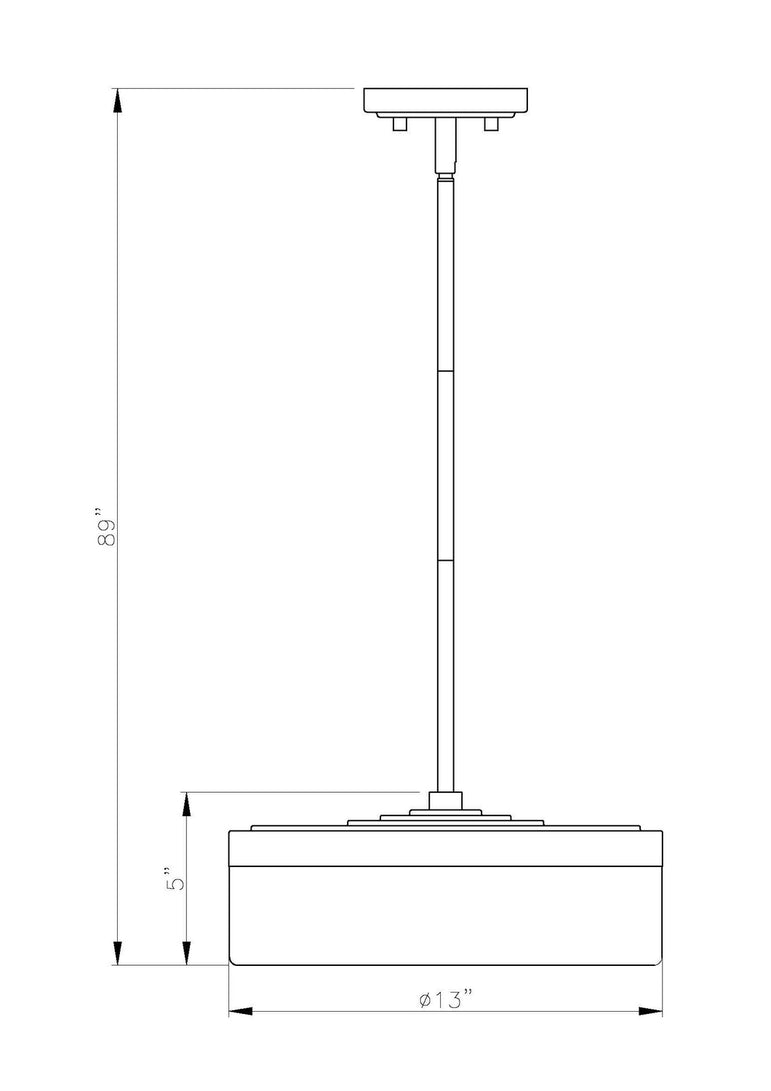 Z-Lite - 827P13-MGLD-LED - LED Pendant - Renaud - Modern Gold