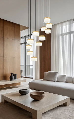 Z-Lite - 827P6-11R-MGLD-LED - LED Chandelier - Renaud - Modern Gold