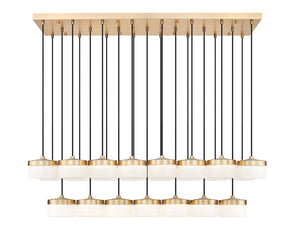 Z-Lite - 827P6-23L-MGLD-LED - LED Linear Chandelier - Renaud - Modern Gold
