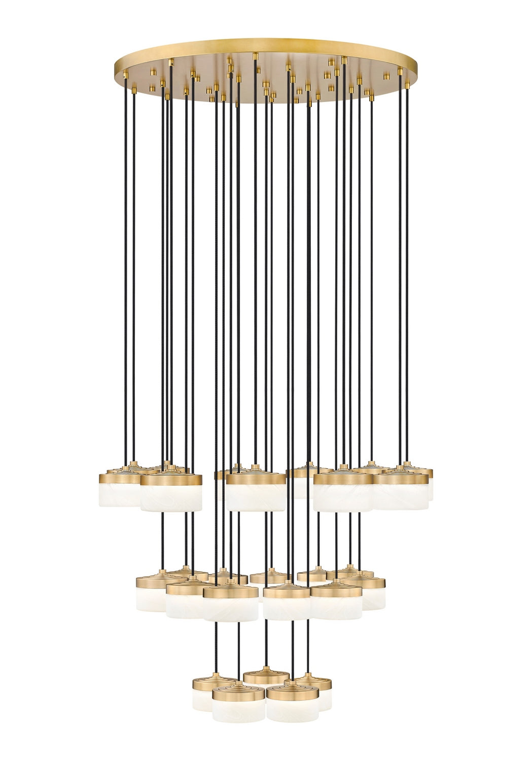 Z-Lite - 827P6-27R-MGLD-LED - LED Chandelier - Renaud - Modern Gold