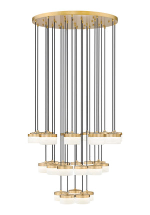 Z-Lite - 827P6-27R-MGLD-LED - LED Chandelier - Renaud - Modern Gold