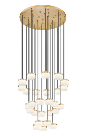 Z-Lite - 827P6-27R-MGLD-LED - LED Chandelier - Renaud - Modern Gold