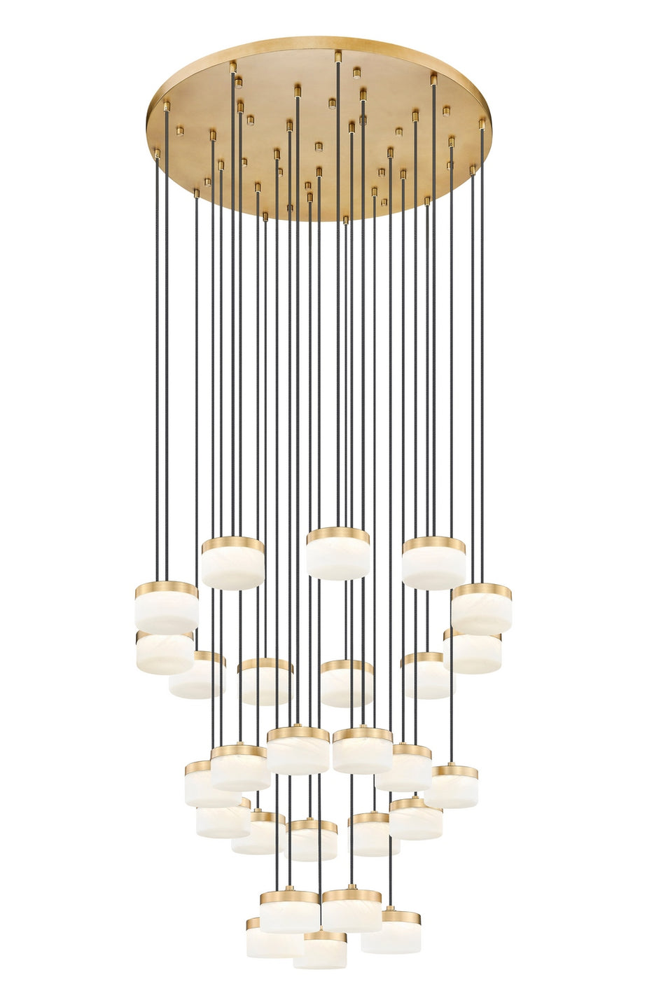Z-Lite - 827P6-27R-MGLD-LED - LED Chandelier - Renaud - Modern Gold