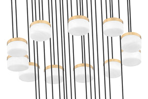 Z-Lite - 827P6-27R-MGLD-LED - LED Chandelier - Renaud - Modern Gold