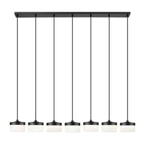 Z-Lite - 827P6-7L-MB-LED - LED Linear Chandelier - Renaud - Matte Black