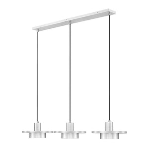 Z-Lite - 829P12-3L-BN-LED - LED Linear Chandelier - Ludo - Brushed Nickel