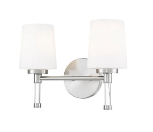 Z-Lite - 7700-2V-BN - Two Light Vanity - Henri - Brushed Nickel