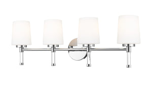 Z-Lite - 7700-4V-CH - Four Light Vanity - Henri - Chrome