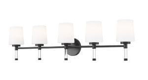 Z-Lite - 7700-5V-MB - Five Light Vanity - Henri - Matte Black