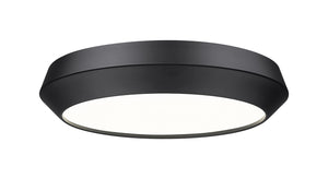 Z-Lite - 7701F16-MB-LED - LED Flush Mount - Quasars - Matte Black