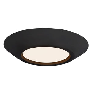 Kuzco Lighting - FM5-051-BK - LED Flush Mount - Weylo - Black
