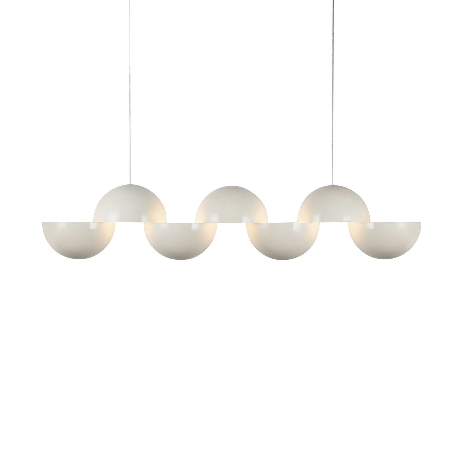 Kuzco Lighting - LP23241-PW - LED Linear Pendant - Void - Pearl White