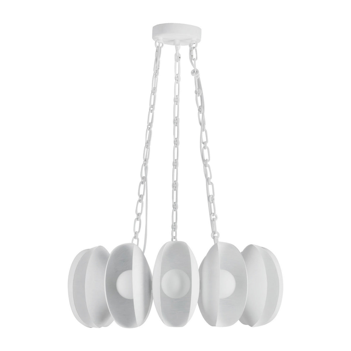 Alora - CH305725AW - LED Chandelier - Cortez - Antique White