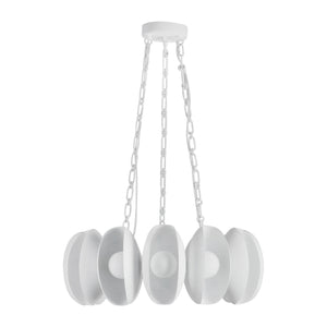 Alora - CH305725AW - LED Chandelier - Cortez - Antique White