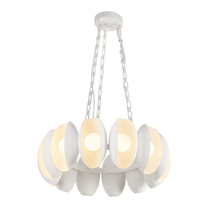 Alora - CH305725AW - LED Chandelier - Cortez - Antique White