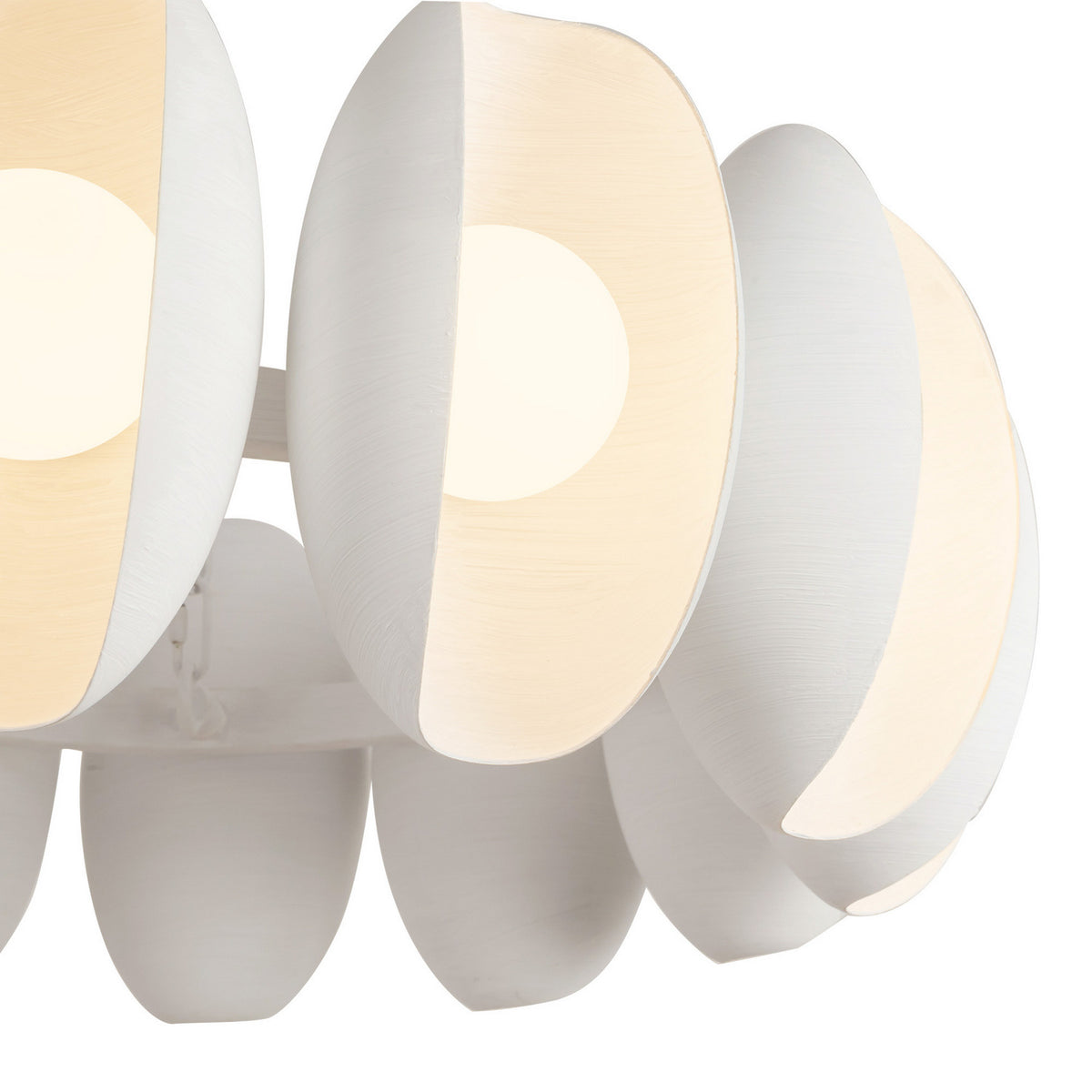 Alora - CH305725AW - LED Chandelier - Cortez - Antique White