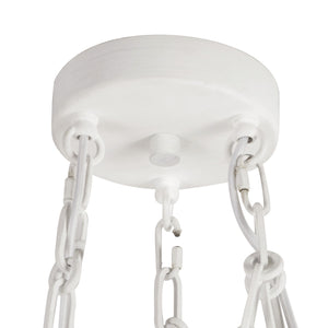 Alora - CH305725AW - LED Chandelier - Cortez - Antique White