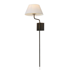 Maxim - 18410OFANB - One Light Wall Sconce - Dunbridge - Antique Bronze