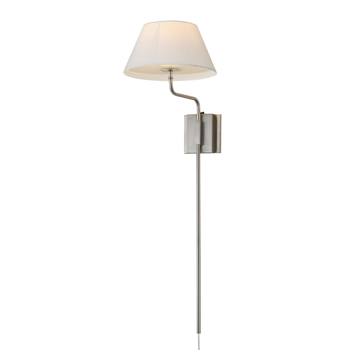 Maxim - 18410OFPN - One Light Wall Sconce - Dunbridge - Polished Nickel