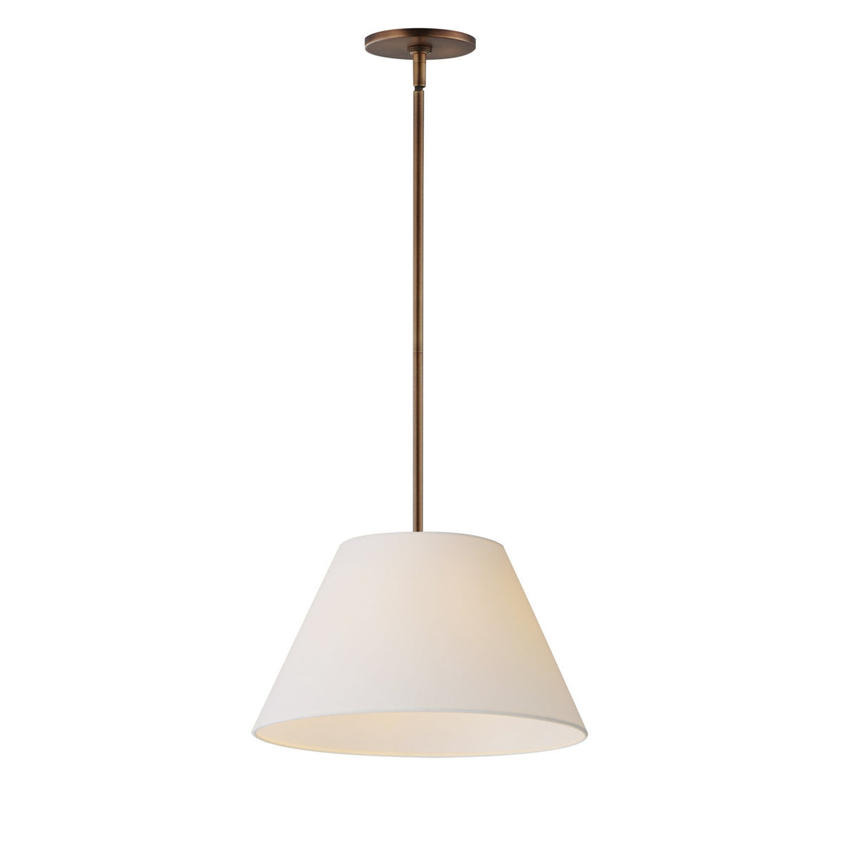 Maxim - 18411OFWBR - One Light Pendant - Dunbridge - Weathered Brass