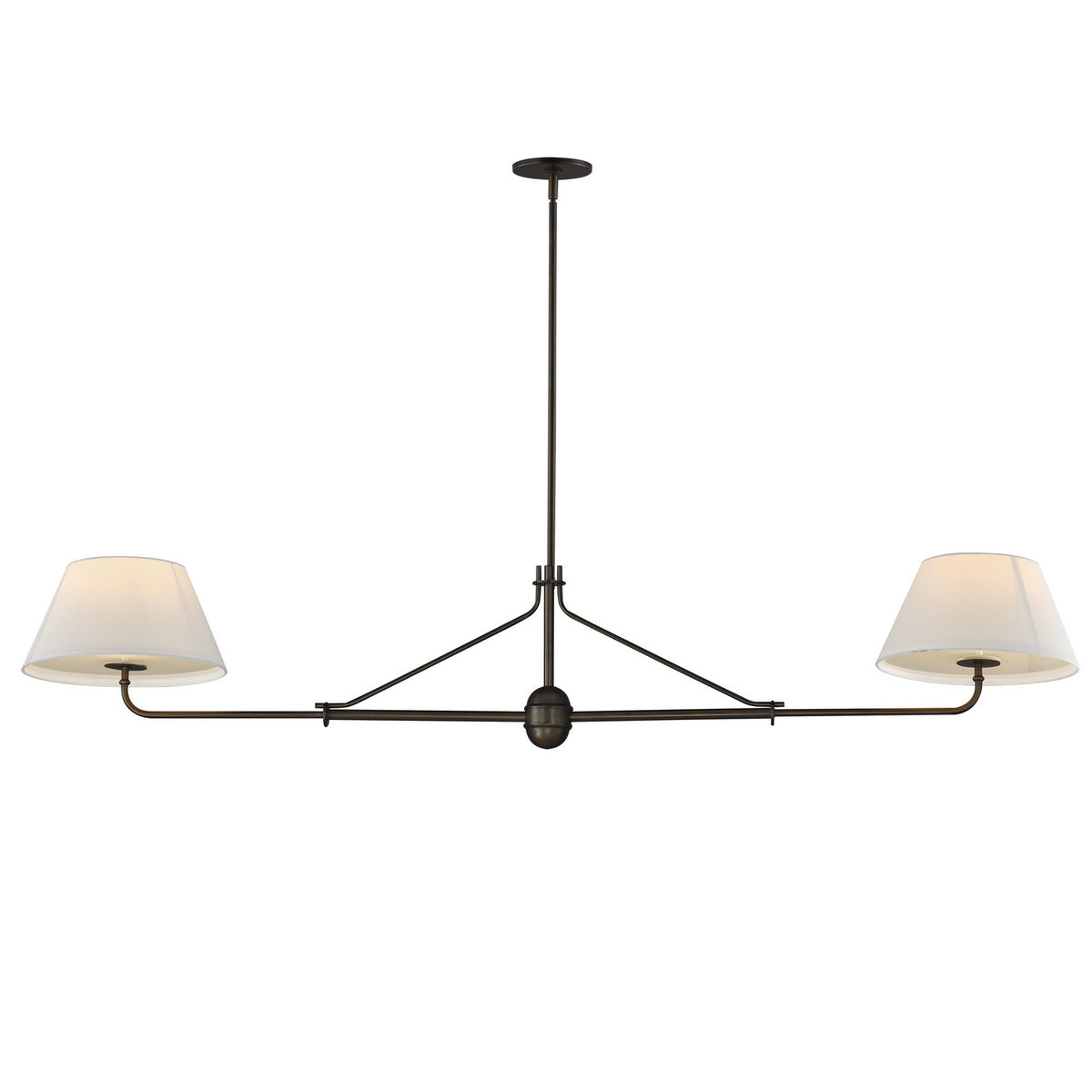 Maxim - 18412OFANB - Two Light Pendant - Dunbridge - Antique Bronze