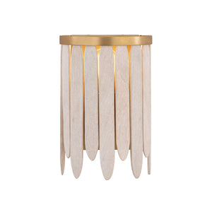Maxim - 22510WWTNAB - One Light Wall Sconce - Marimba - Weathered White