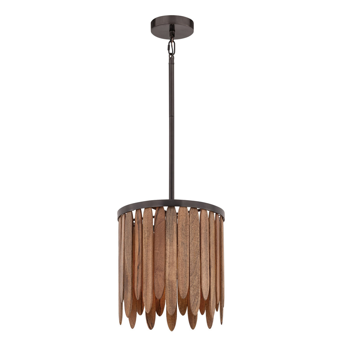 Maxim - 22511WNGM - One Light Pendant - Marimba - Walnut