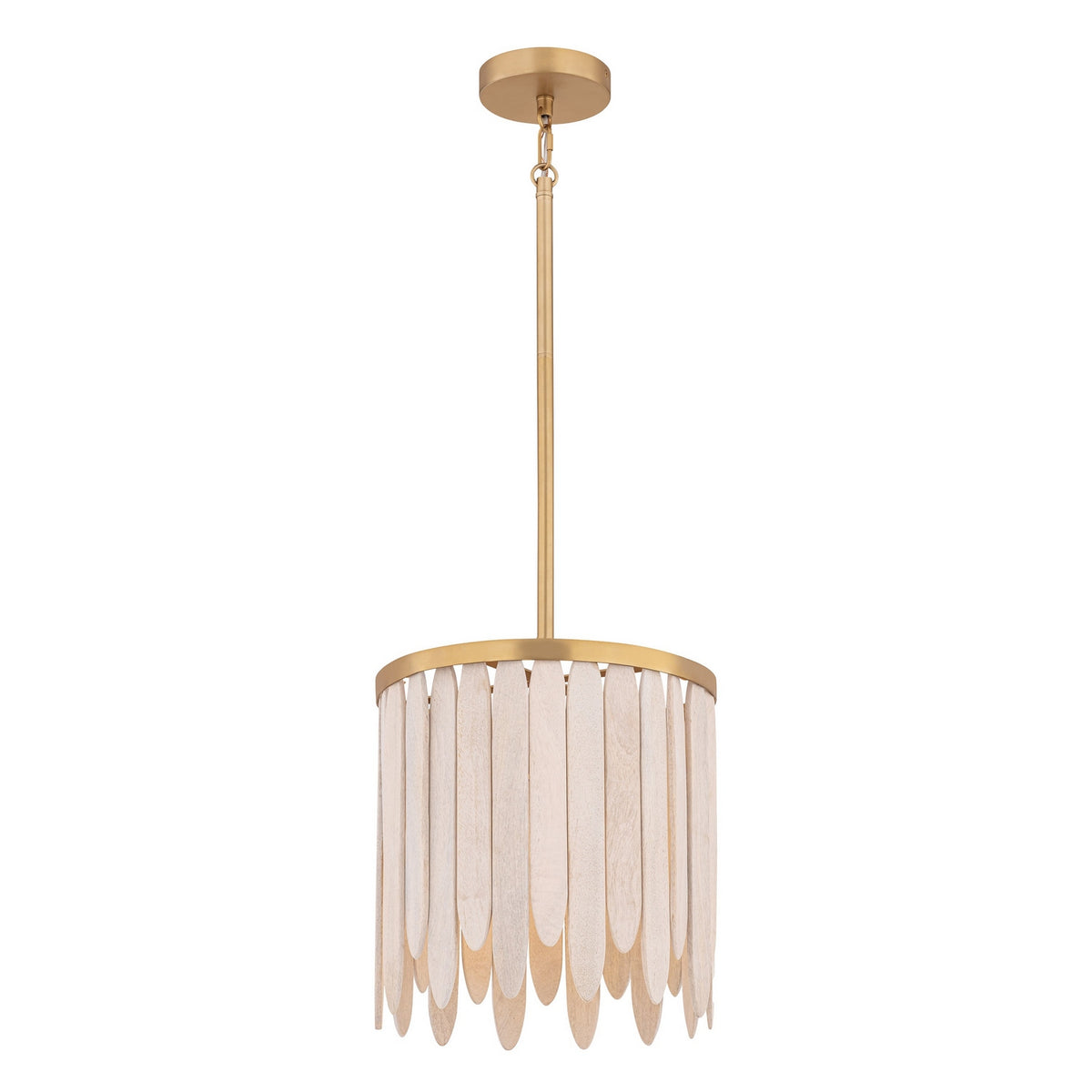 Maxim - 22511WWTNAB - One Light Pendant - Marimba - Weathered White