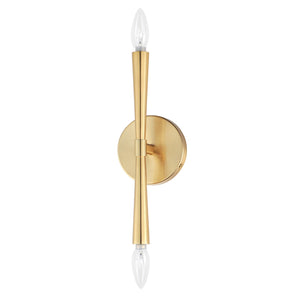Maxim - 24620SBR - Two Light Wall Sconce - Rome - Satin Brass