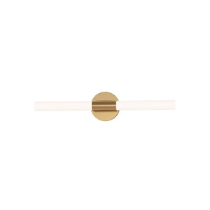 Maxim - 52512WTNAB - LED Bath Bar - Tubi - Natural Aged Brass