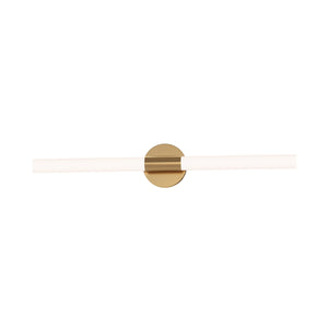Maxim - 52513WTNAB - LED Bath Bar - Tubi - Natural Aged Brass