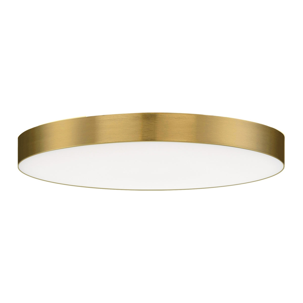 Maxim - 57670WTSBR - LED Flush Mount - Trim - Satin Brass