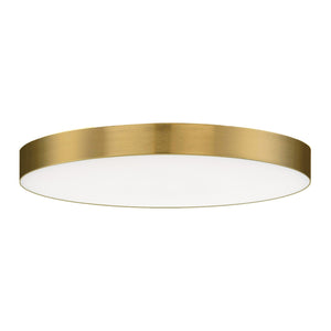 Maxim - 57670WTSBR - LED Flush Mount - Trim - Satin Brass