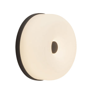 Kuzco Lighting - WS69005-BK/OP - LED Wall Sconce - Jada - Black/Opal Glass