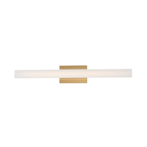 Maxim - 59103CLFTNAB - LED Vanity - Vogue - Natural Aged Brass