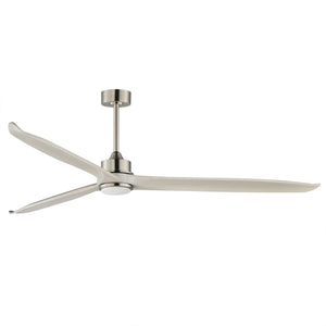 Maxim - 88834SNWWT - 80" Ceiling Fan - Woodwind - Satin Nickel