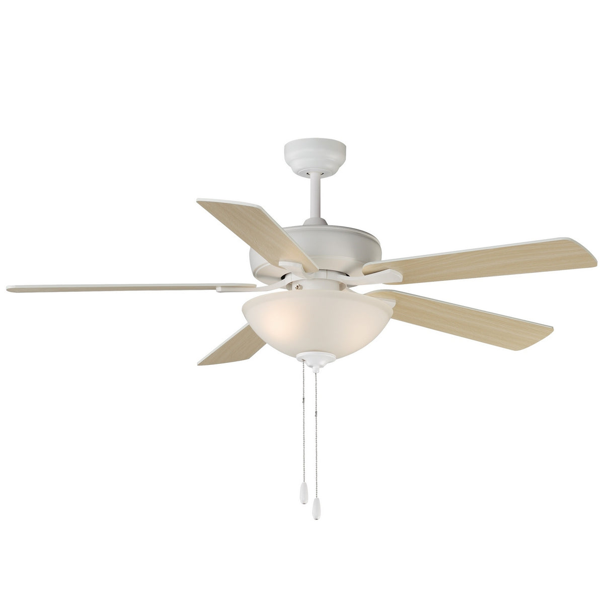 Maxim - 88936SWMW - 52" Ceiling Fan - Super-Max - Matte White