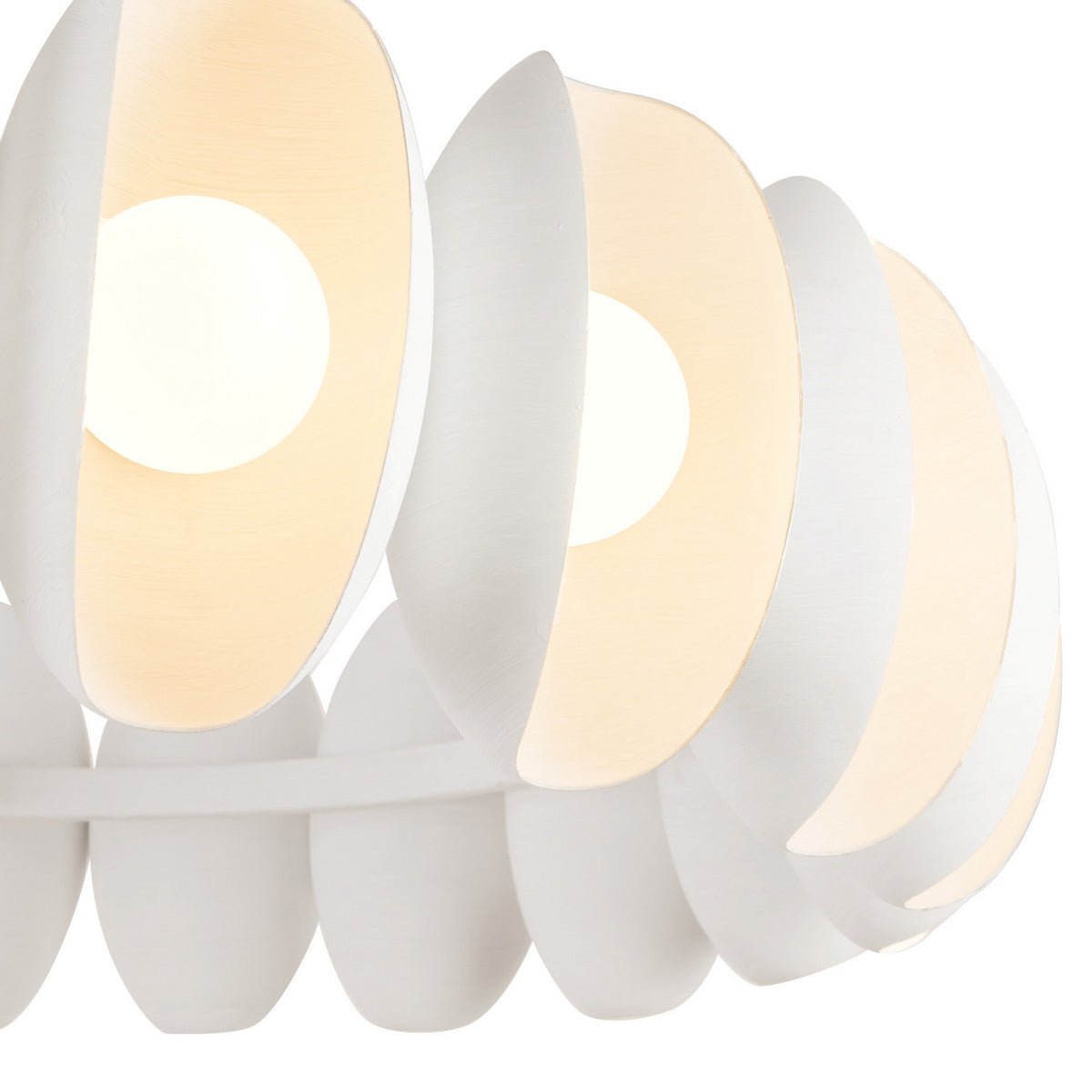 Alora - CH305737AW - LED Chandelier - Cortez - Antique White
