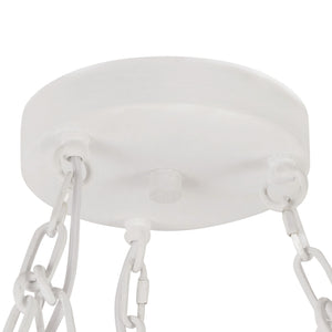 Alora - CH305737AW - LED Chandelier - Cortez - Antique White