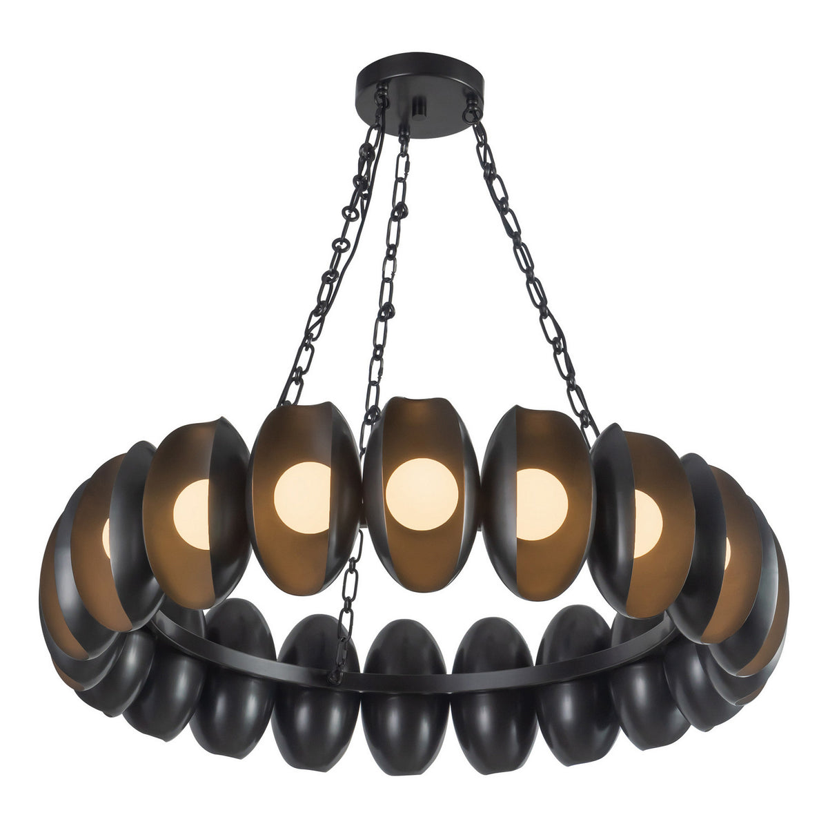 Alora - CH305737UB - LED Chandelier - Cortez - Urban Bronze