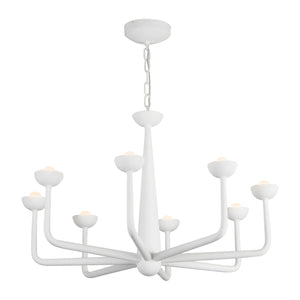 Alora - CH313830AW - LED Chandelier - Spade - Antique White