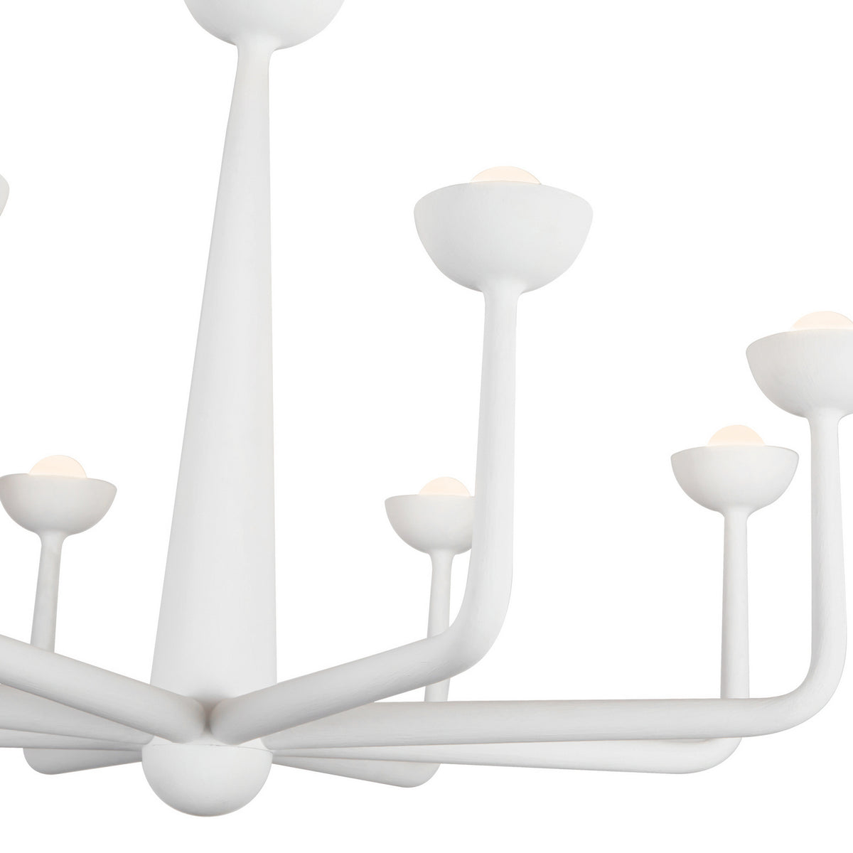 Alora - CH313830AW - LED Chandelier - Spade - Antique White