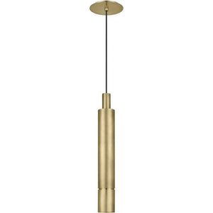 Visual Comfort Modern - 700TDSOT21NB-LED927 - LED Pendant - Sottile - Natural Brass
