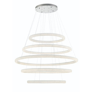 Eurofase - 43928-019 - SASSI-CHD-5LT-60IN-CHR - SASSI - Chrome